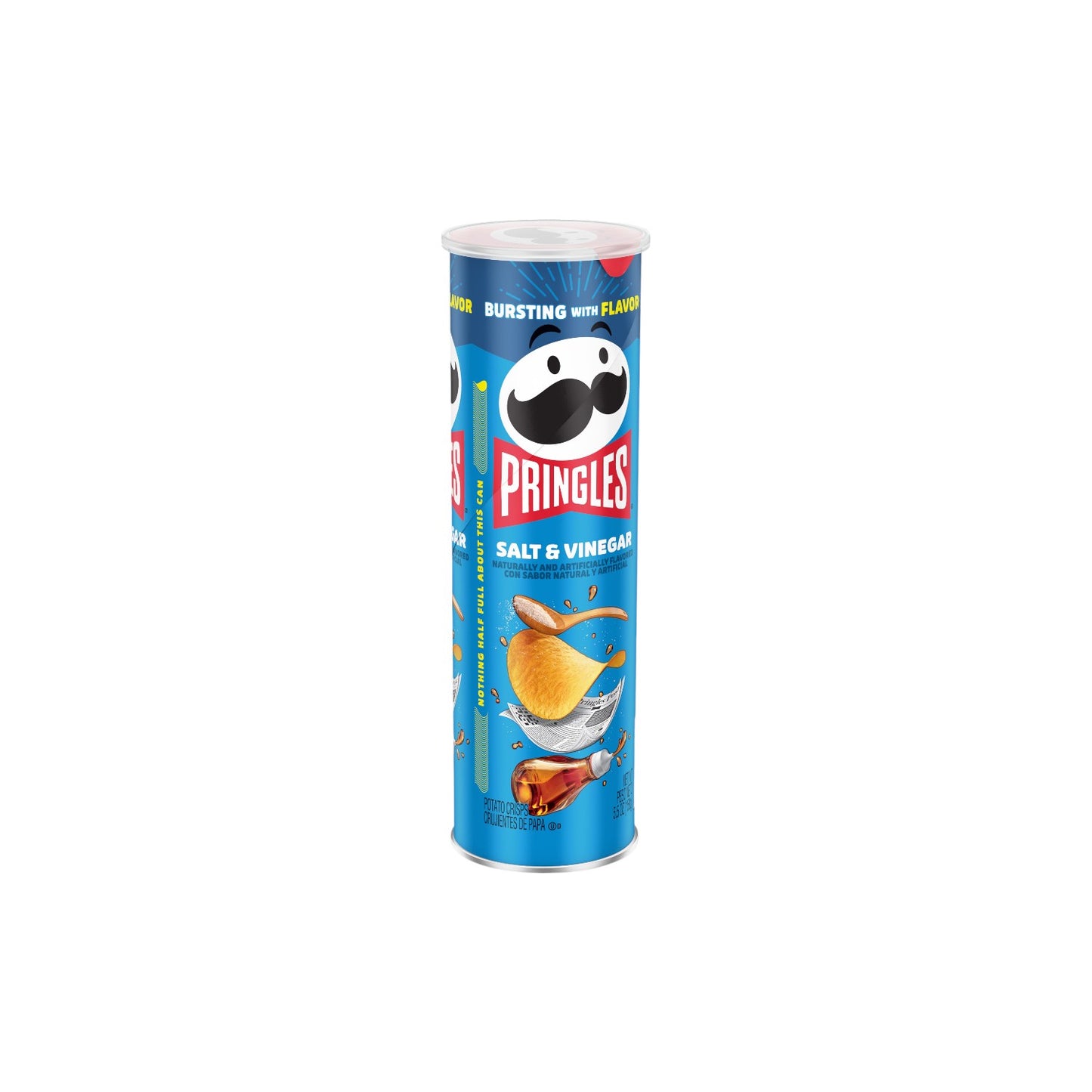 PRINGLES Salt & Vinegar Flavored Potato Crisps 165g