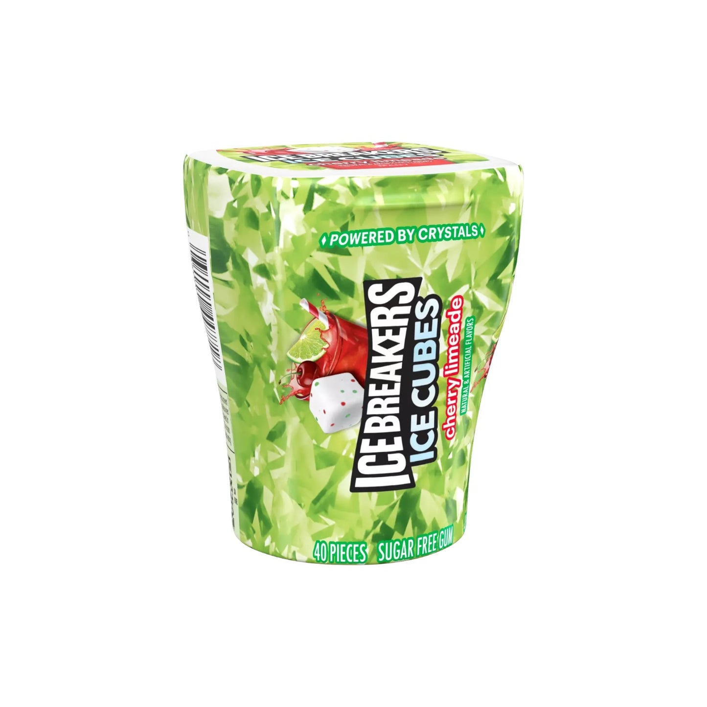 ICE BREAKERS ICE CUBES Cherry Limeade Sugar Free Gum (40 pieces)