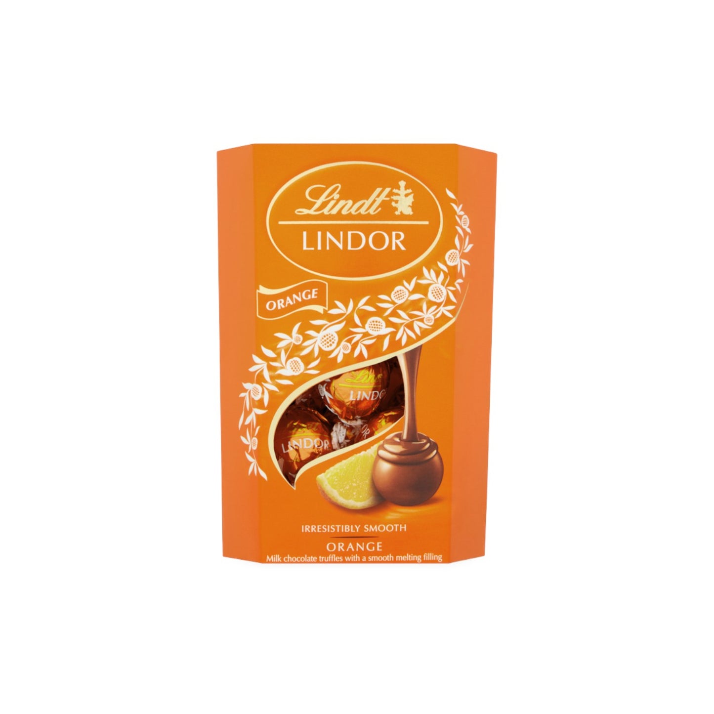 Lindt Lindor Milk Orange Truffles 200g