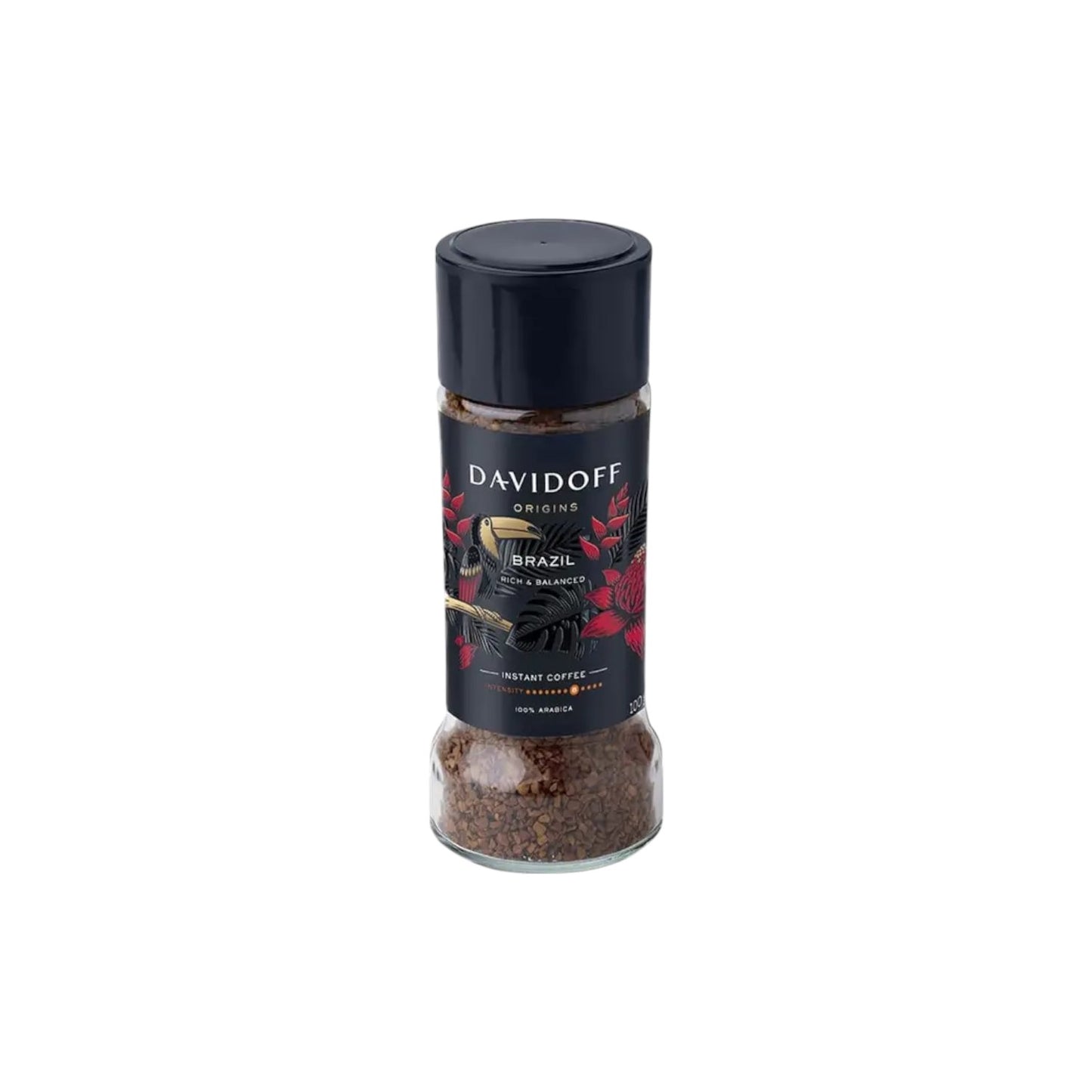DAVIDOFF Origins Brazil Instant Coffee 100g (Rich & Balanced)