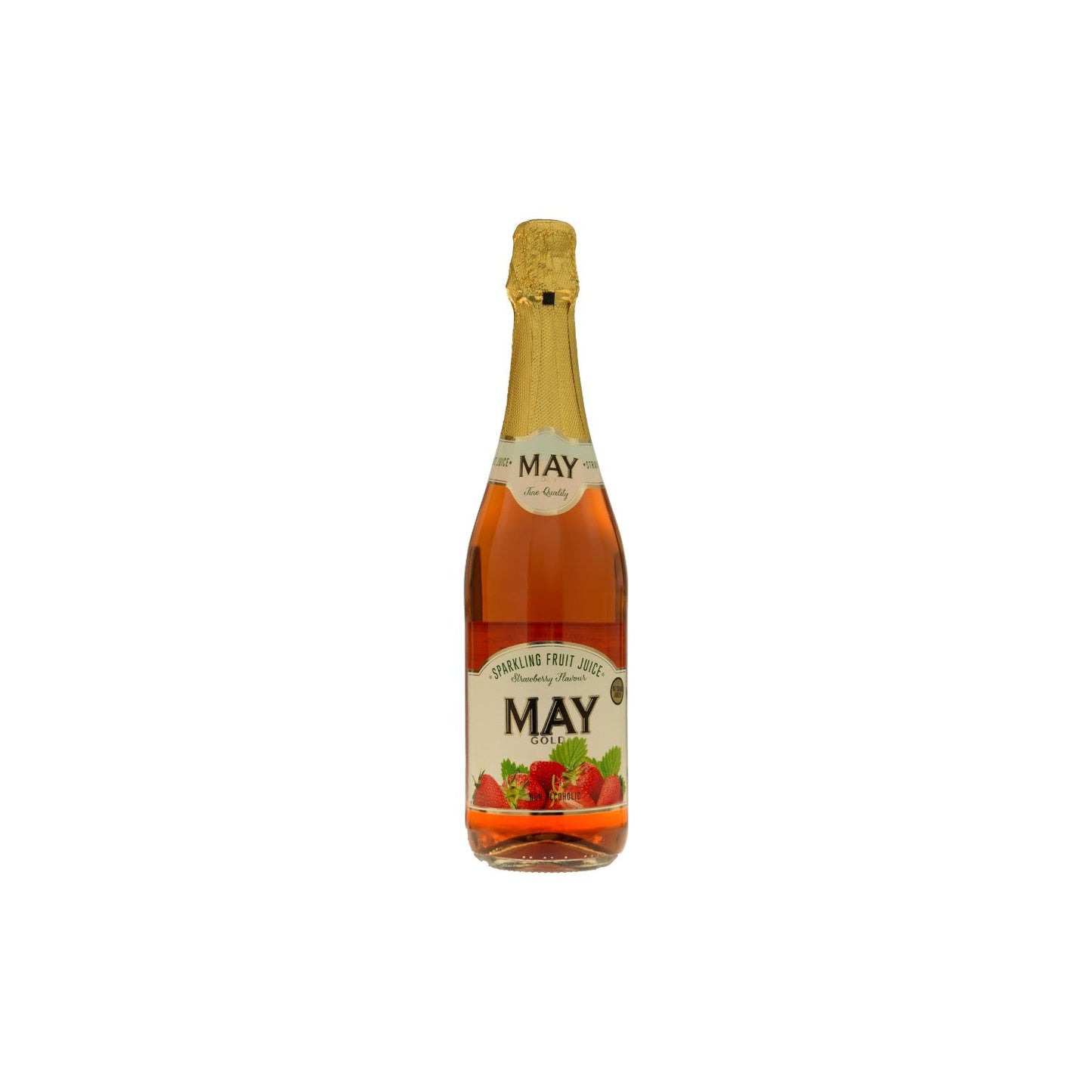 May Strawberry Flavored Sparkling Drink 750ml