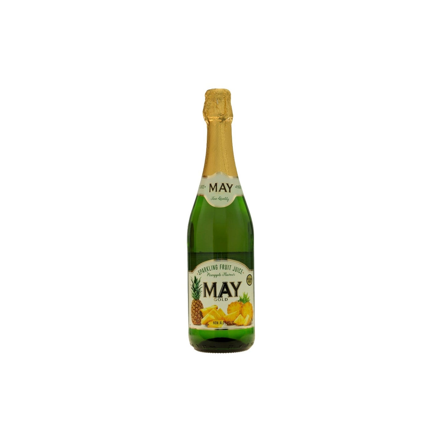May Pineapple Flavored Sparkling Drink 750ml