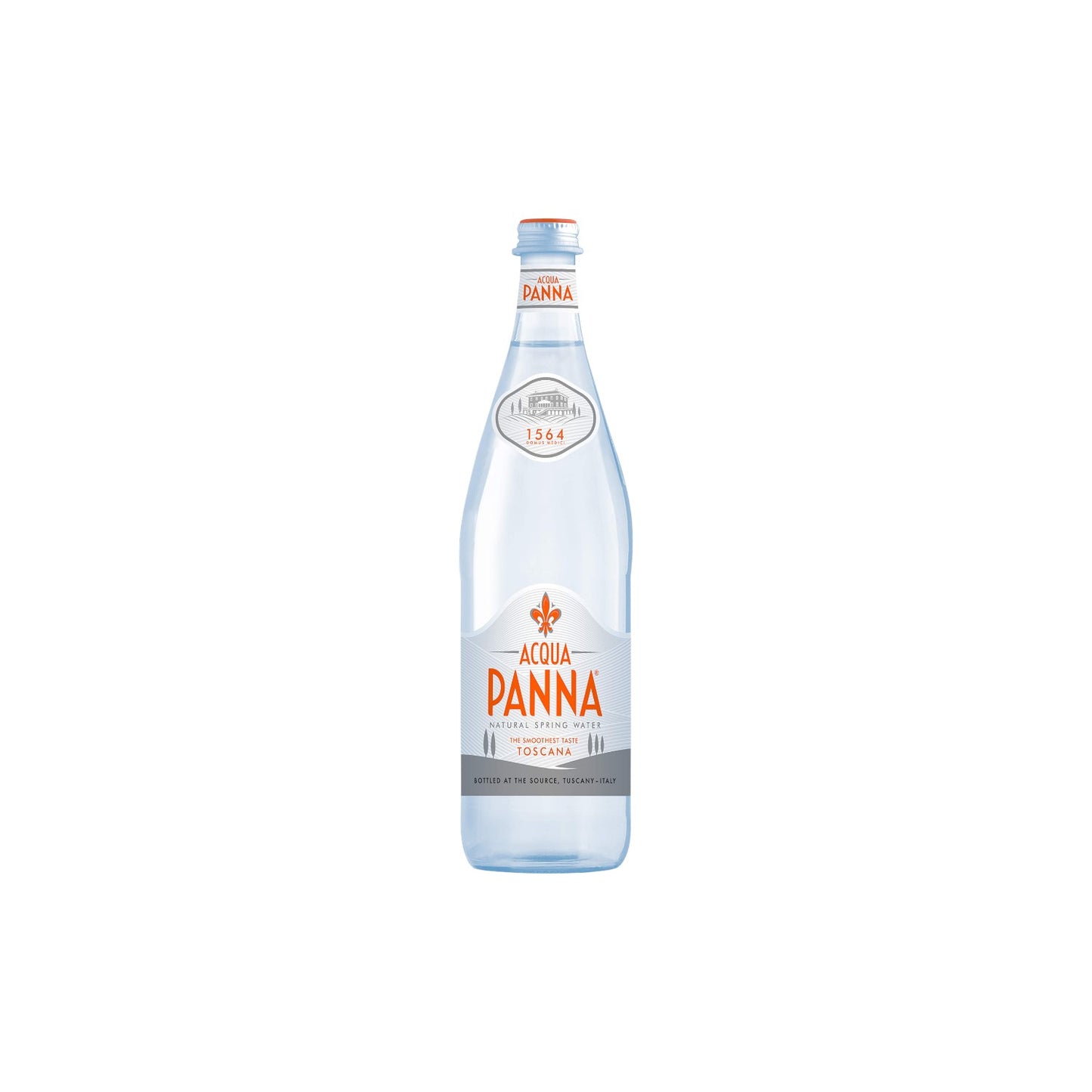 ACQUA PANNA (TUSCANY) Natural Mineral Water 750ml Glass Bottle
