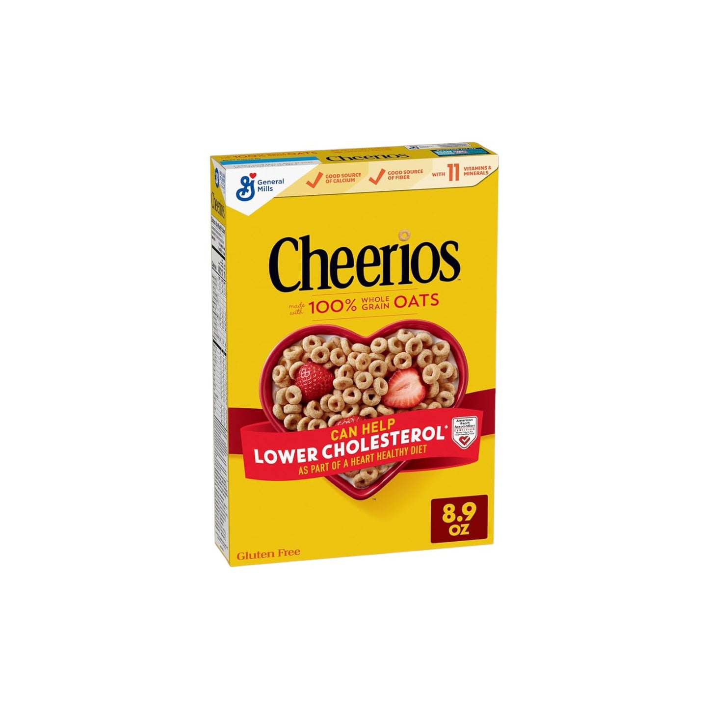 General Mills Cheerios Toasted Whole Grain Oats Cereal 252g