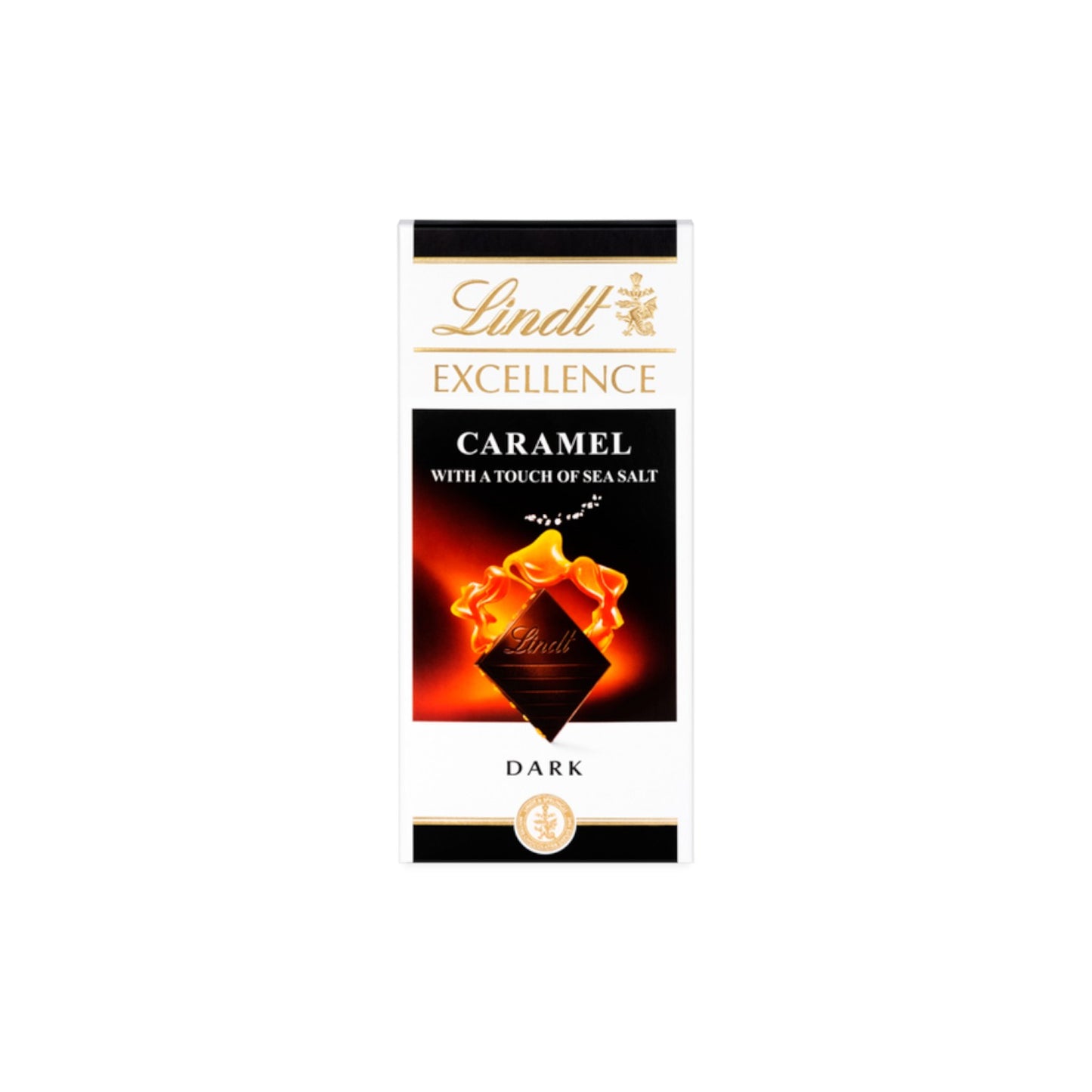 Lindt Excellence Dark Caramel & Sea Salt Bar 100g