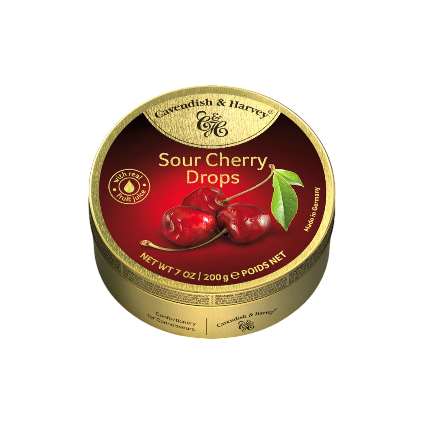 Cavendish & Harvey Sour Cherry Drops, 200g