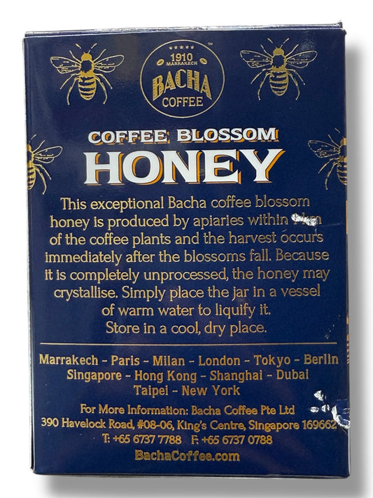 Bacha Coffee Blossom Honey – Zaculeu, Guatemala | Raw, Natural & Unprocessed Honey with Tropical Fruit & Peach Notes 360g