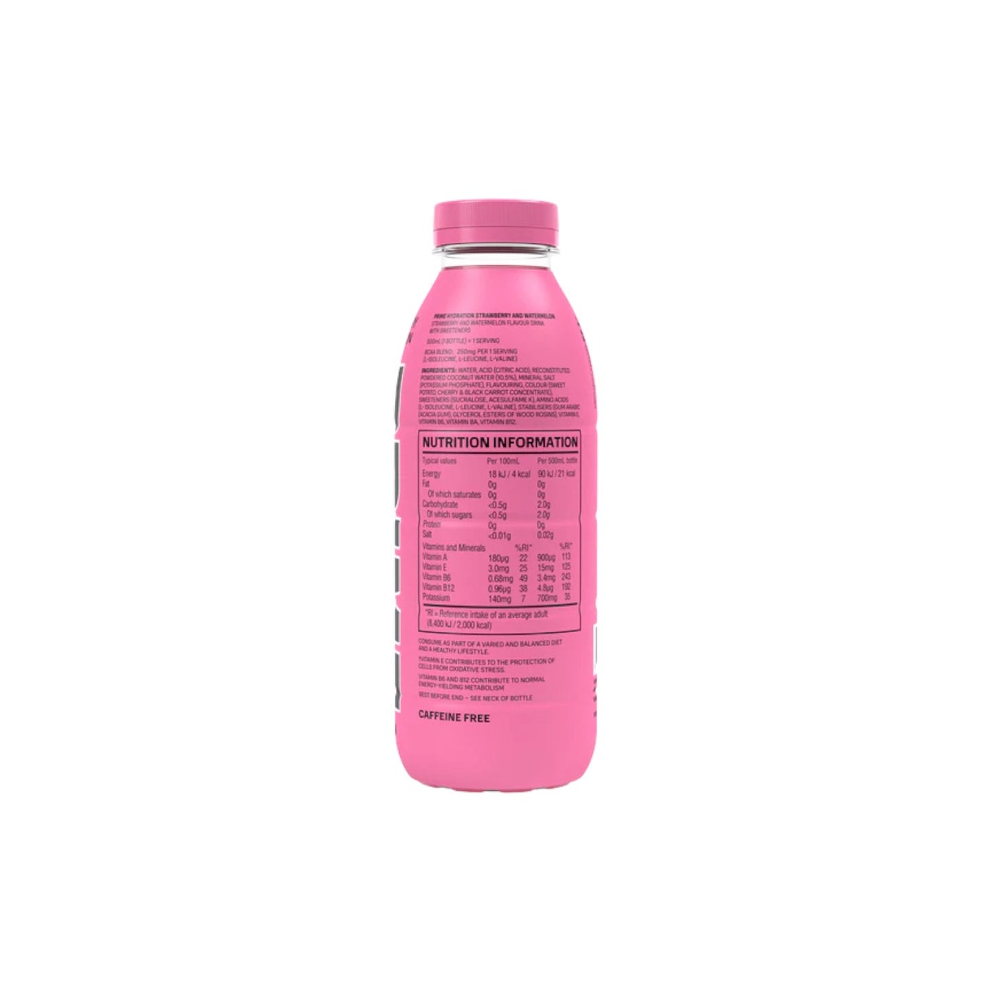 PRIME Strawberry Watermelon Flavour Hydration Drink 500ml.