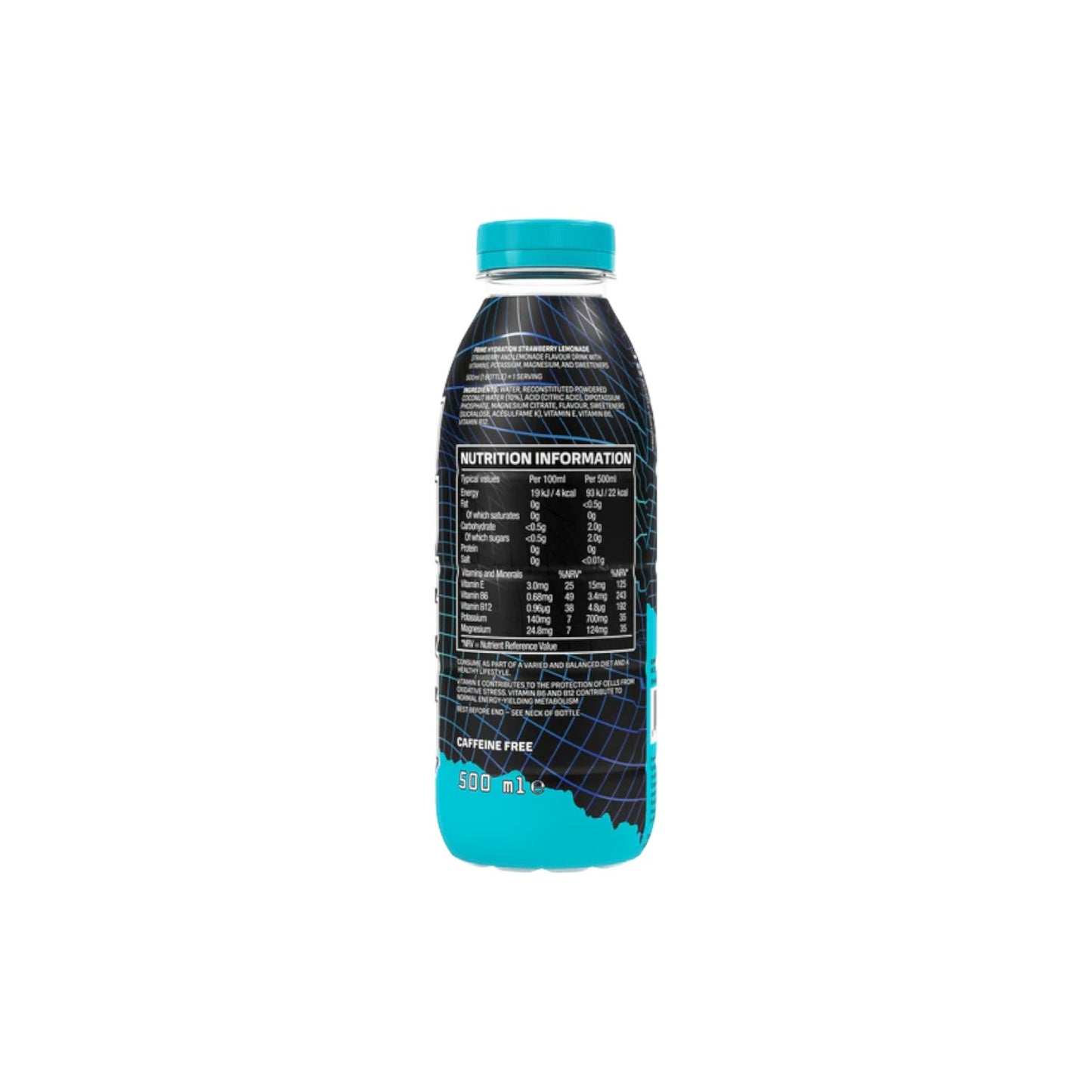 PRIME X Edition Blue Bottle Hydration Drink 500ml.