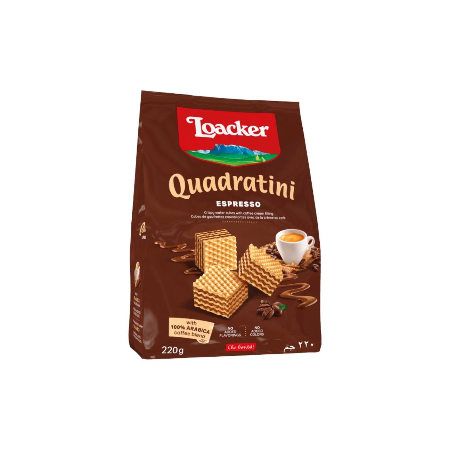 Loacker Espresso Crispy Wafer 220g