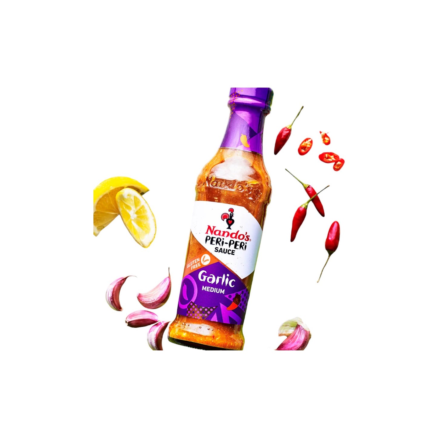 Nandos Garlic Medium PERi-PERi Sauce 250g