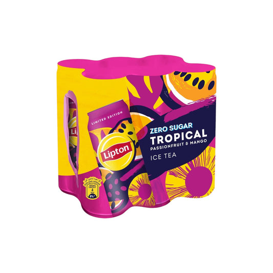Lipton Tropical Ice Tea (zero sugar) 320ml.