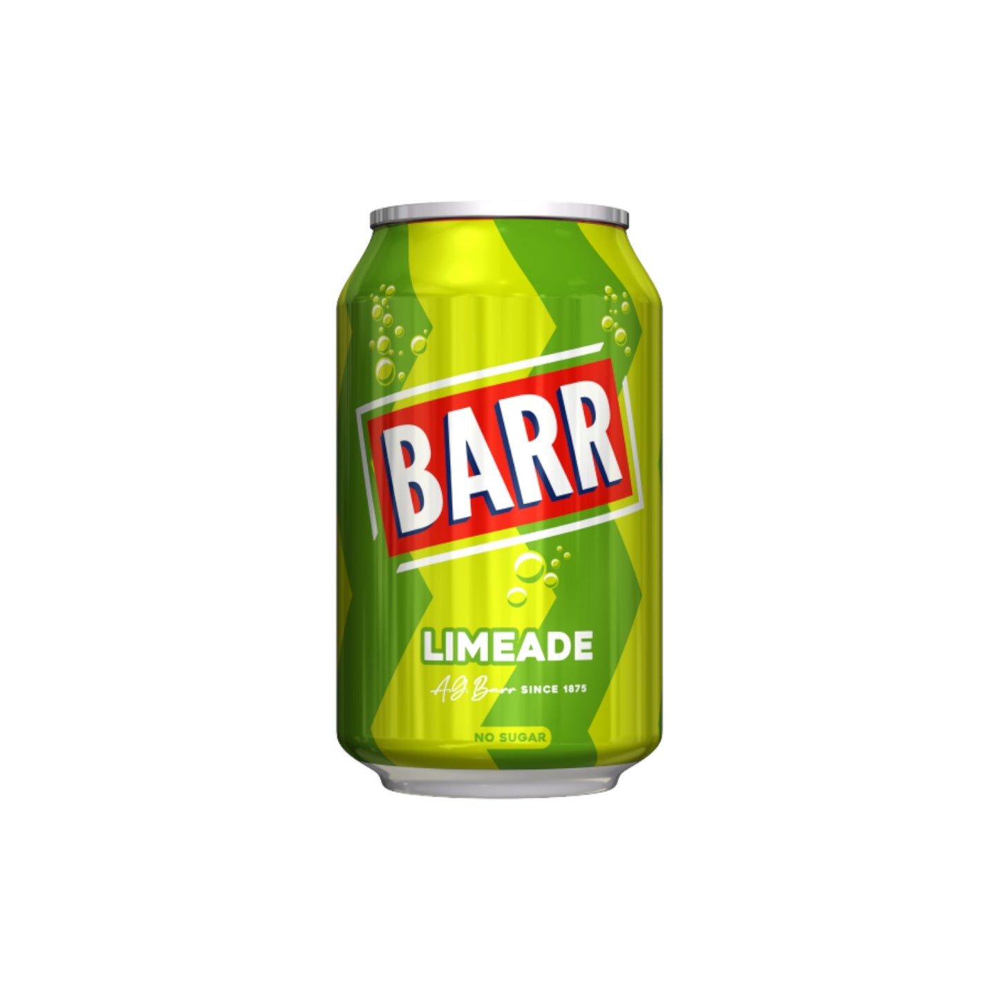 BARR Limeade Soft Drink (No Sugar) 330ml