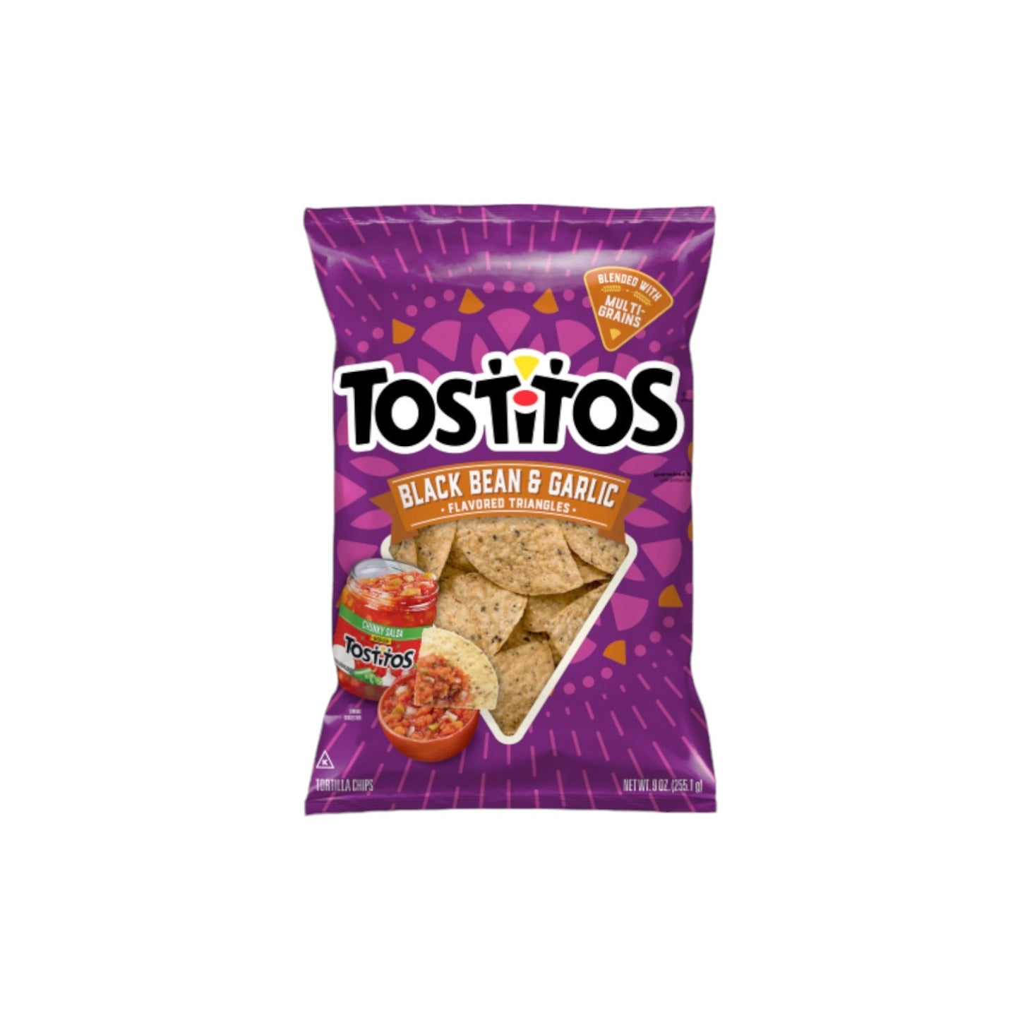TOSTiTOS Black Bean & Garlic Tortilla Chips 283.5g