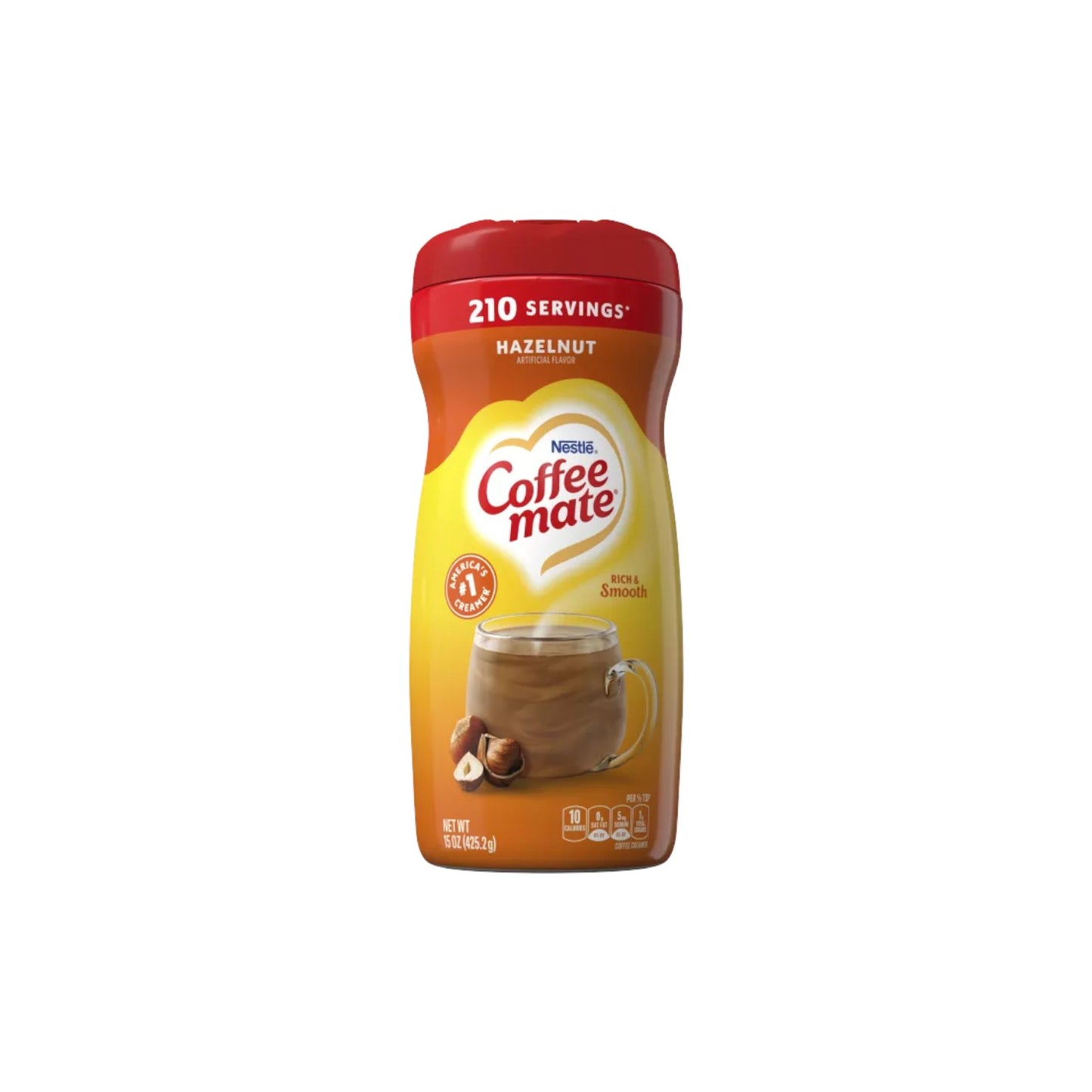 Nestle Coffee Mate Hazelnut Powder Coffee Creamer 425.2g
