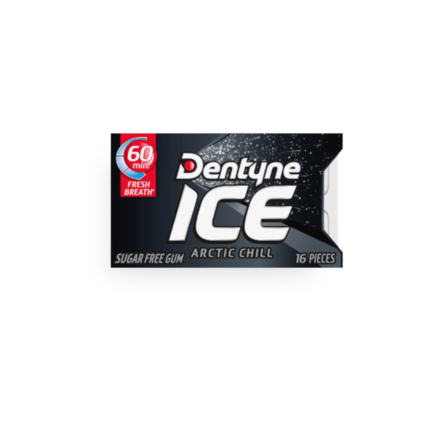 Dentyne Ice Arctic Chill Sugarfree Blister Pack (16 pieces)