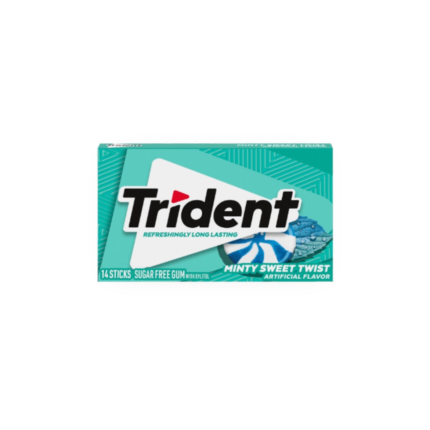 Trident Minty Sweet Twist Sugarfree Chewing Gum (14 Pieces)