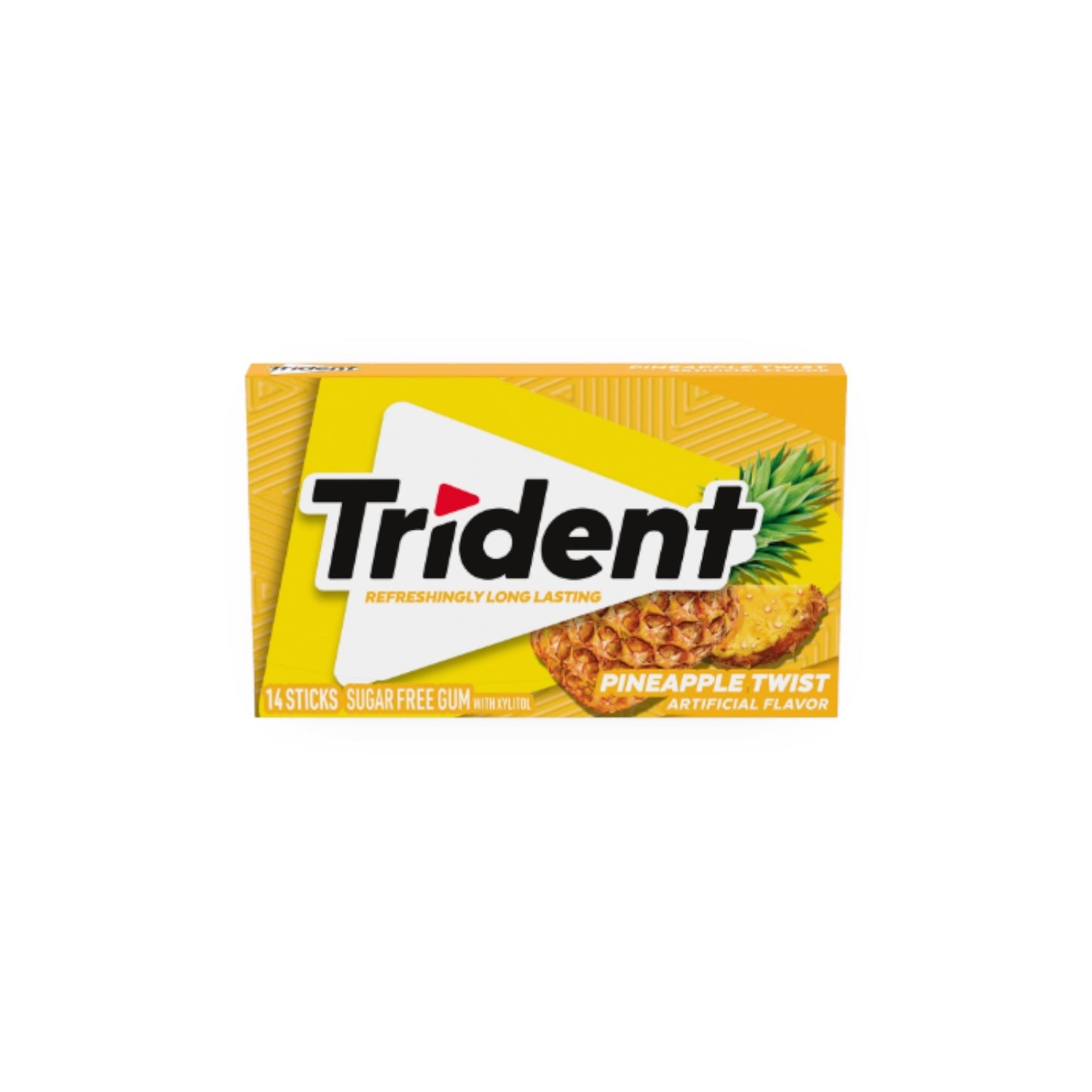 Trident Pineapple Twist Sugarfree Chewing Gum (14 Pieces)
