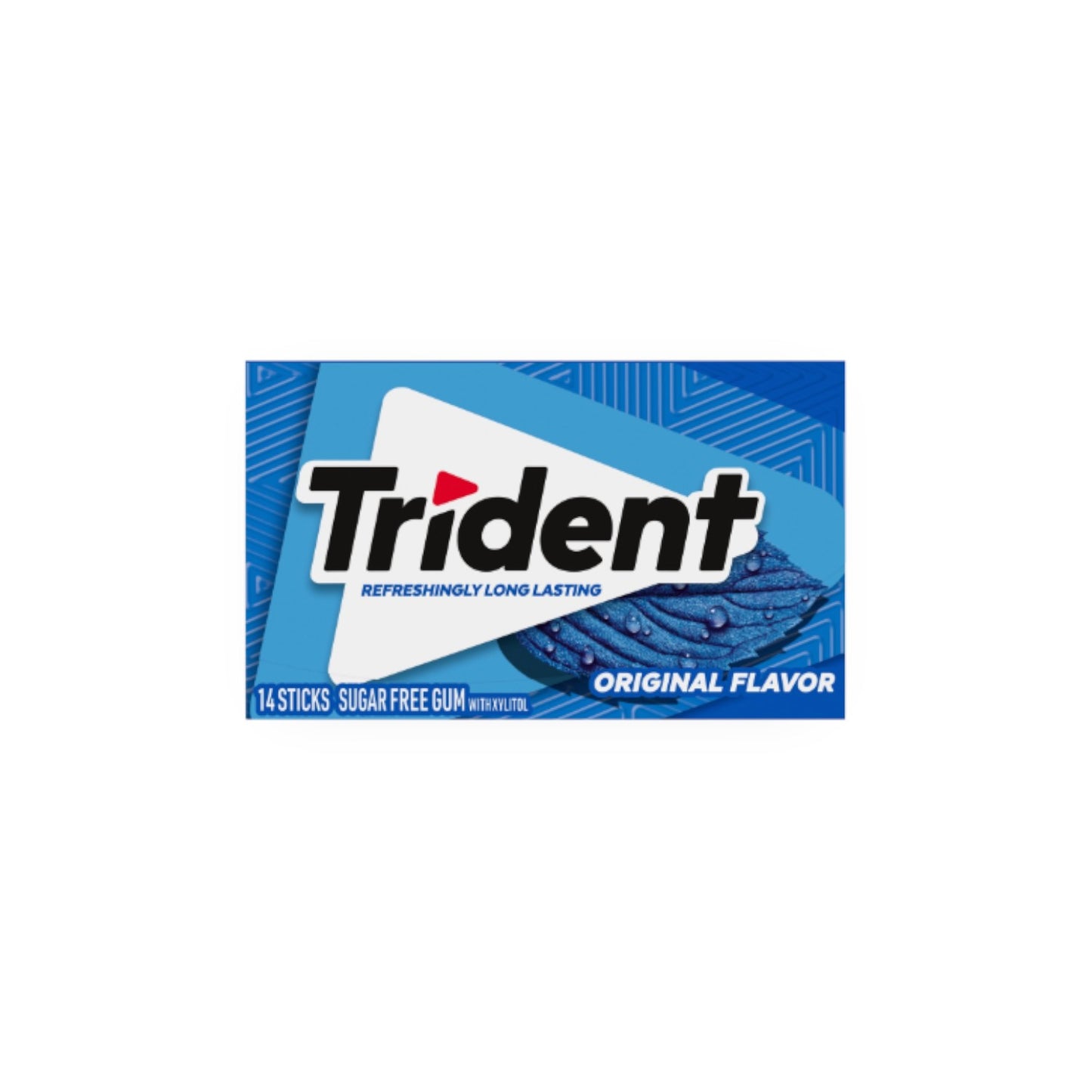 Trident Original Sugarfree Chewing Gum (14 Pieces)