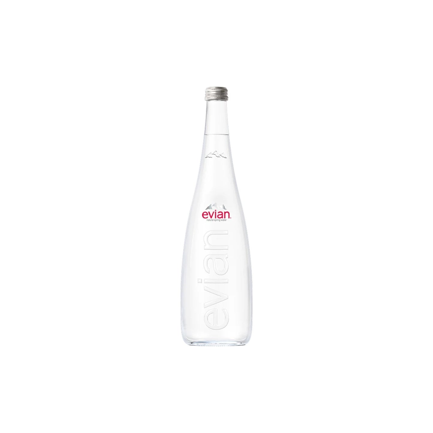 evian Natural Spring Water 750ml(glass bottle)