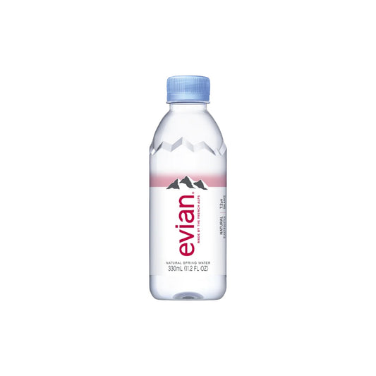 evian Natural Spring Water 330ml.(pet bottle)