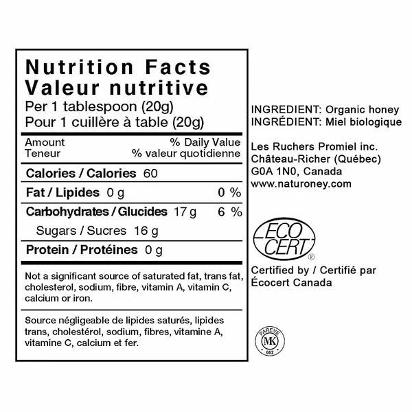 Naturoney Organic Honey 1kg