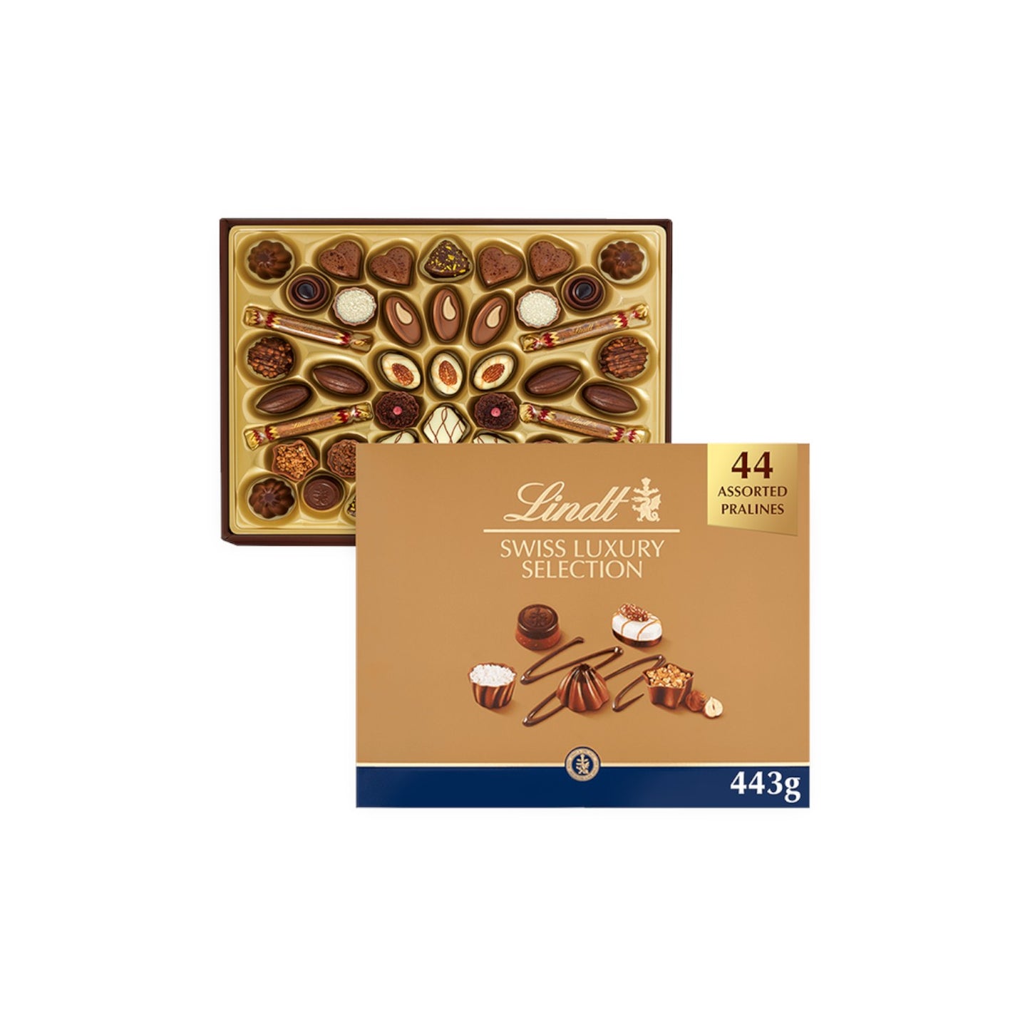Lindt SWISS LUXURY SELECTION Chocolate Box.