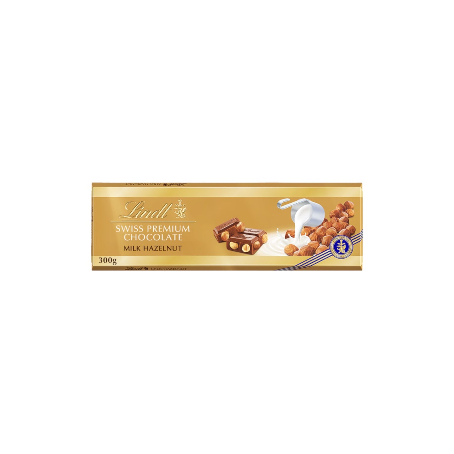 Lindt Gold Milk Hazelnut Bar 300g