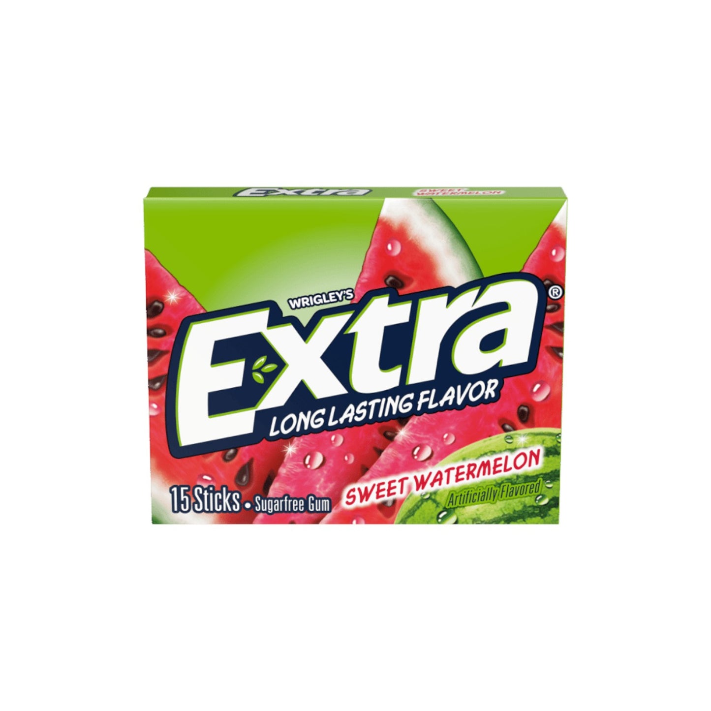 EXTRA Sweet Watermelon Sugar Free Chewing Gum (15 sticks)