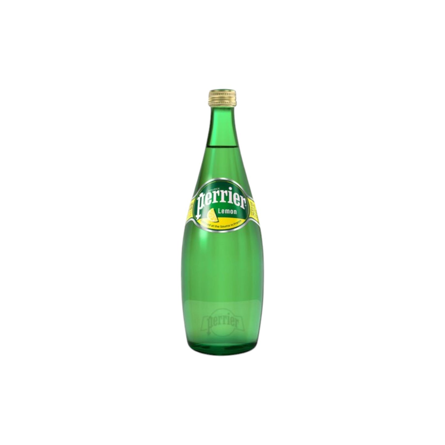 PERRIER Lemon Flavored Sparkling Mineral Water 750ml (glass bottle)