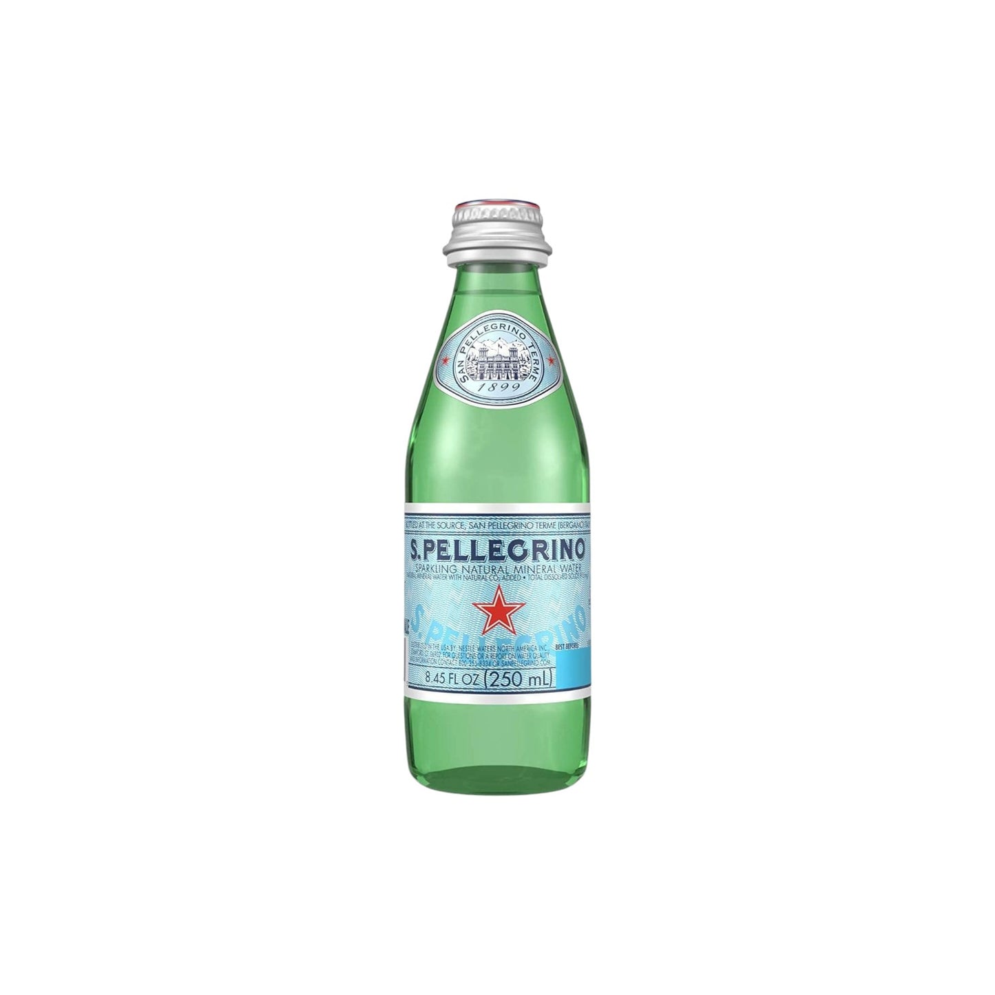 S.Pellegrino Sparkling Natural Mineral Water 250ml (glass bottle)