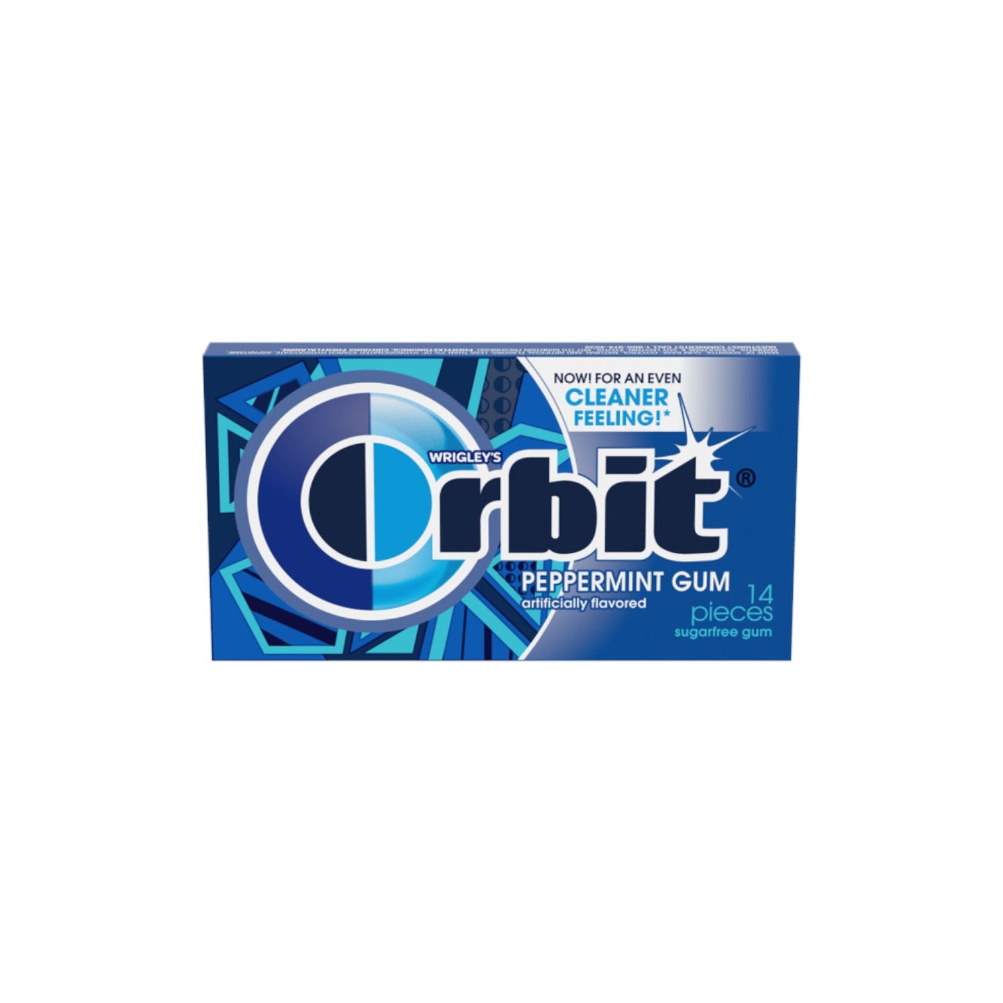 ORBIT Peppermint Sugarfree Chewing Gum (14 Pieces)