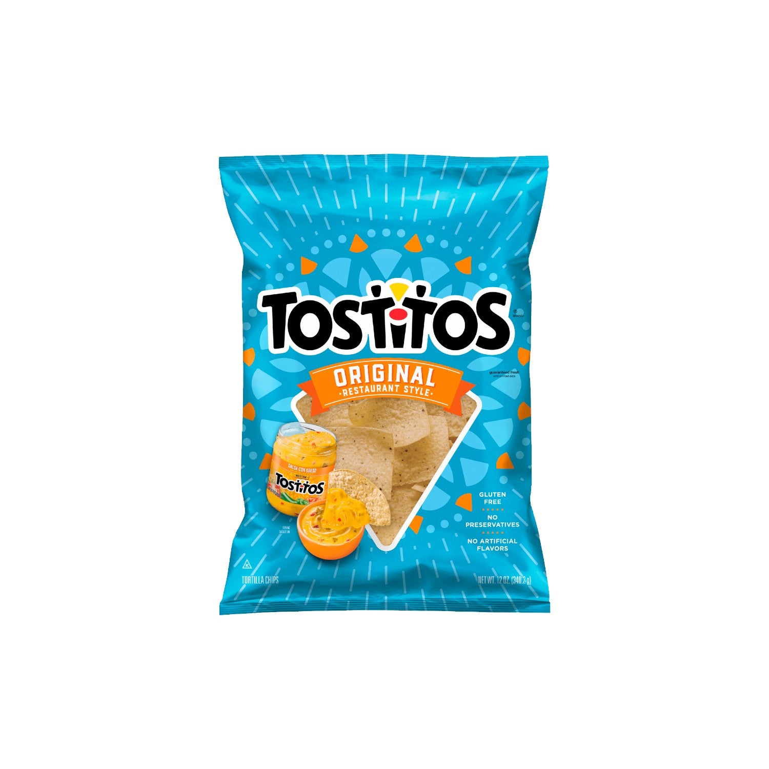 TOSTiTOS Original Restaurant Style Tortilla Chips 348.2g