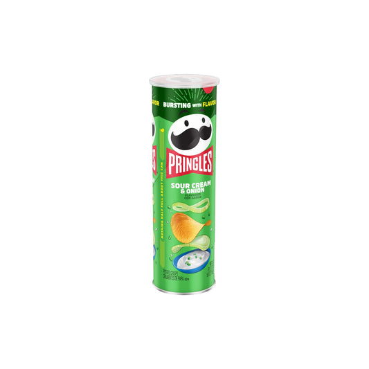 PRINGLES Sour Cream & Onion Flavored Potato Crisps 165g