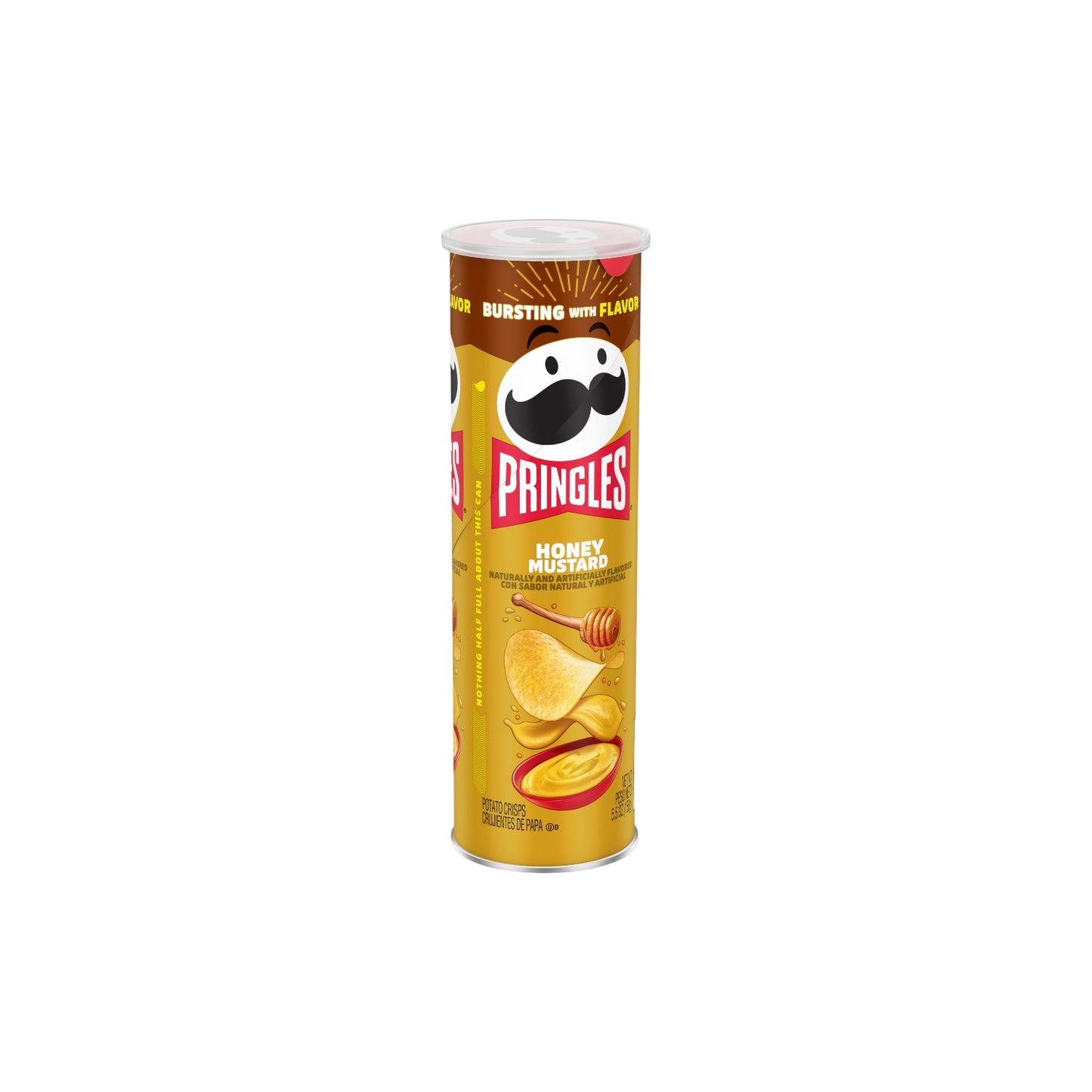 PRINGLES Honey Mustard Flavored Potato Crisps 165g