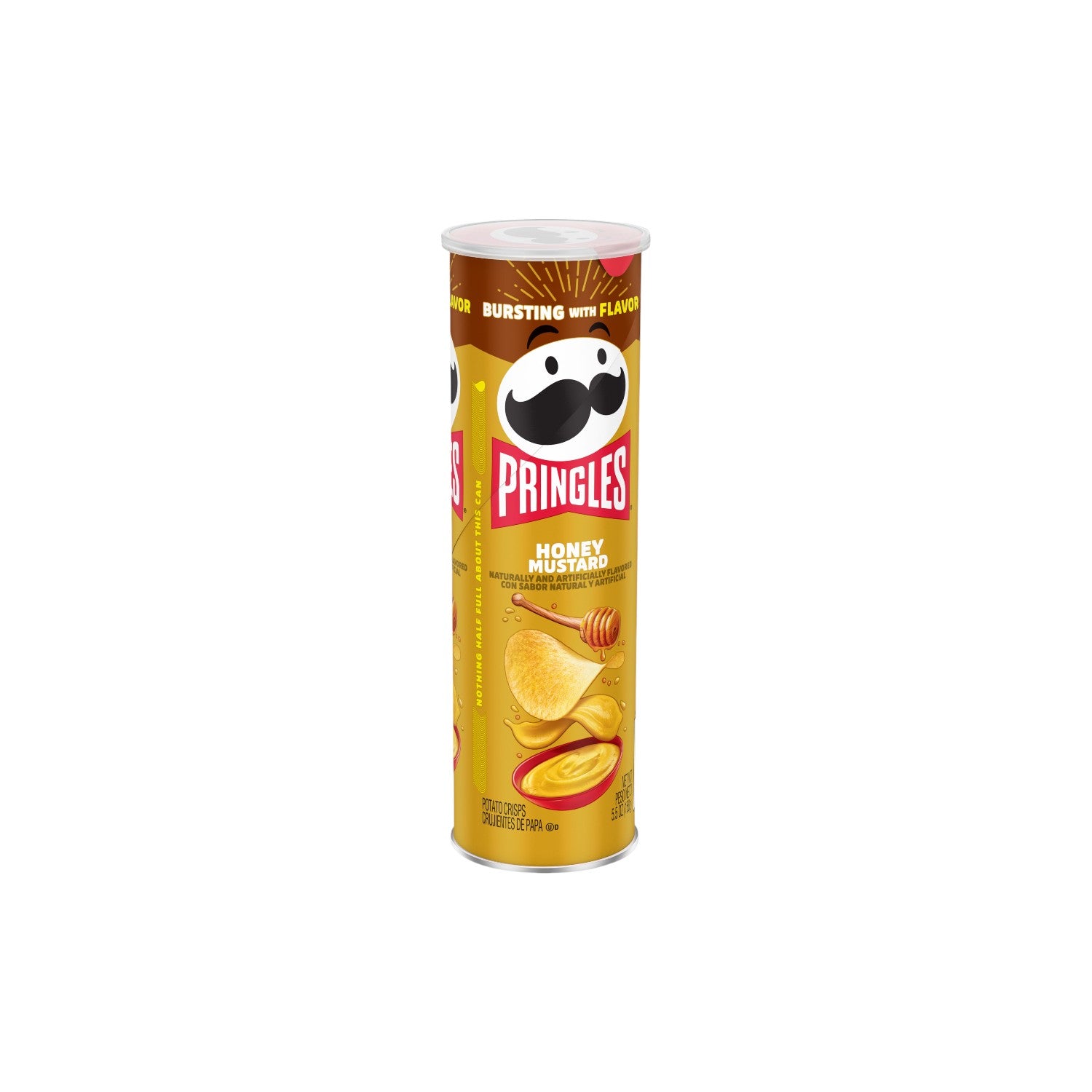 PRINGLES Honey Mustard Flavored Potato Crisps 165g