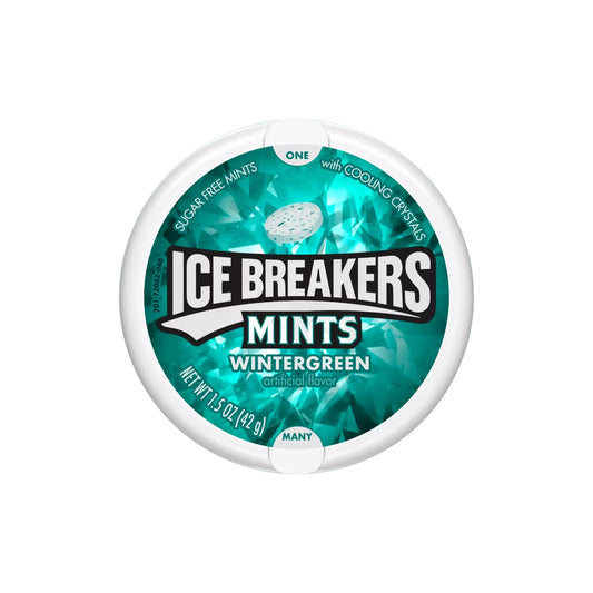ICE BREAKERS Wintergreen Sugar Free Mints 42g