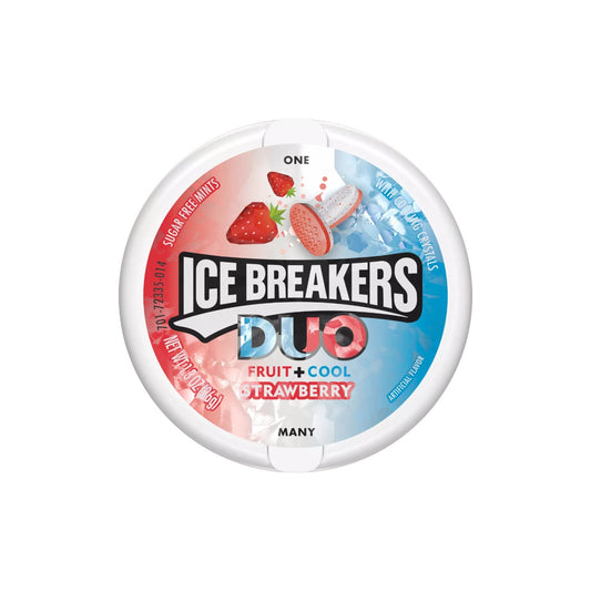 ICE BREAKERS DUO Strawberry Sugar Free Mints 36g