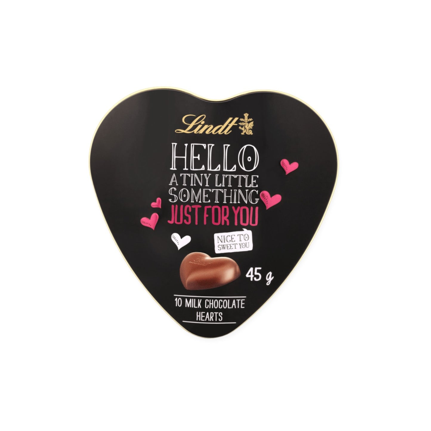 Lindt HELLO Just For You Heart Tin 45g