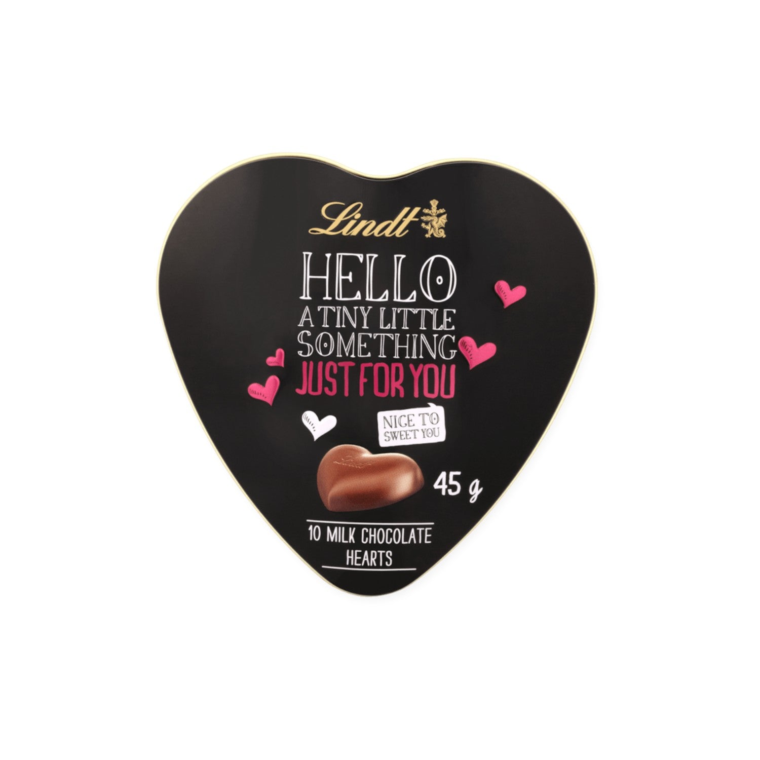 Lindt HELLO Just For You Heart Tin 45g