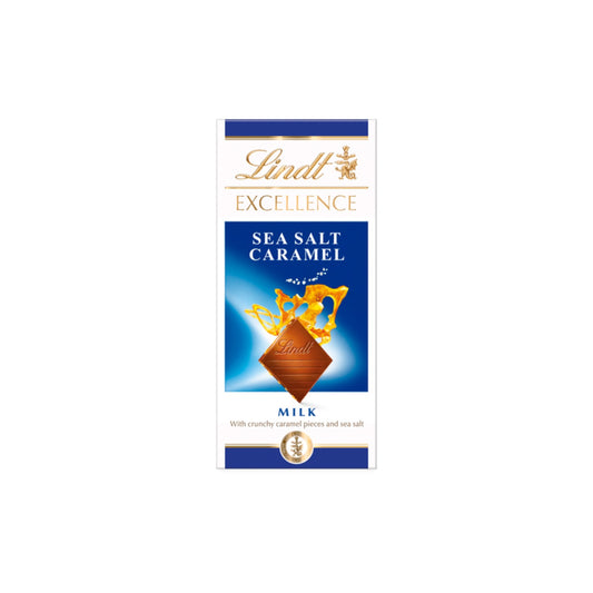 Lindt Excellence Milk Sea Salt & Caramel Bar 100g