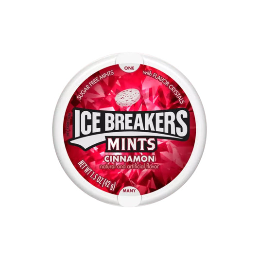 ICE BREAKERS Cinnamon Sugar Free Mints 42g
