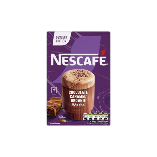 NESCAFE Chocolate Caramel Brownie Mocha (7 x 14.5g ) Sachets