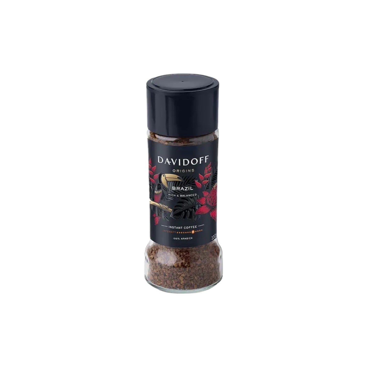 DAVIDOFF Origins Brazil Instant Coffee 100g (Rich & Balanced)