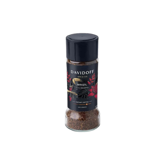 DAVIDOFF Origins Brazil Instant Coffee 100g (Rich & Balanced)