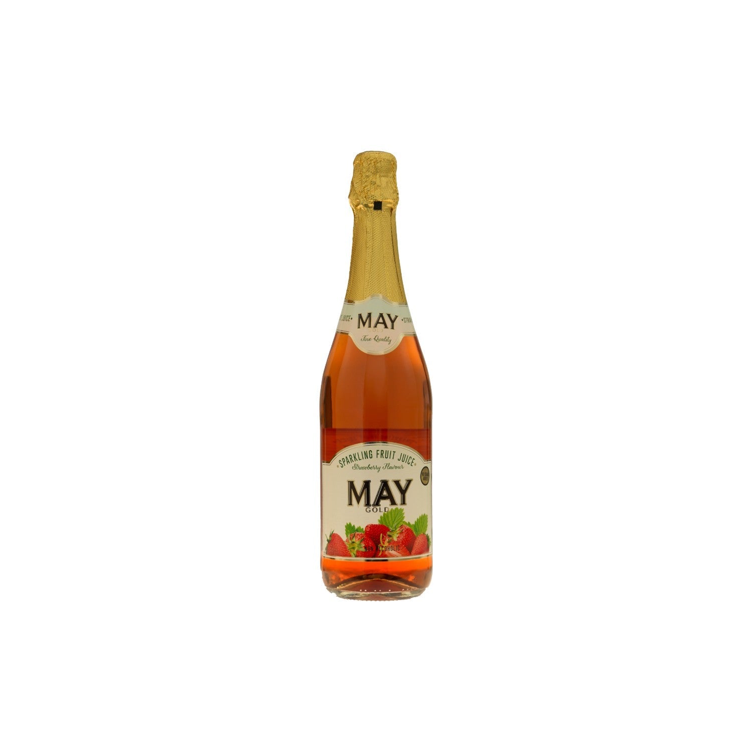 May Strawberry Flavored Sparkling Drink 750ml