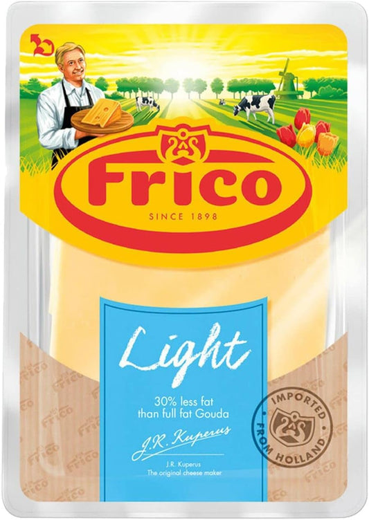 Frico Light Gouda Cheese Slices – 30% Less Fat, High Protein, Imported from Holland 150gm