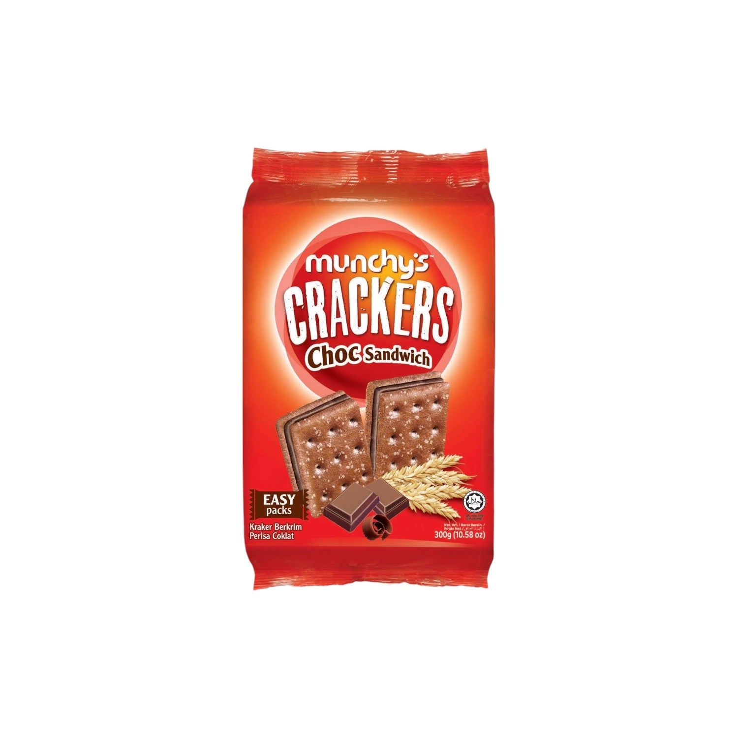 Munchy's Crackers Chocolate Sandwich 300g