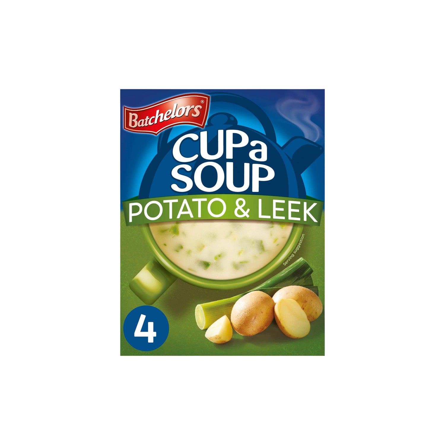 Batchelors Cup a Soup Potato & Leek 4 Sachets