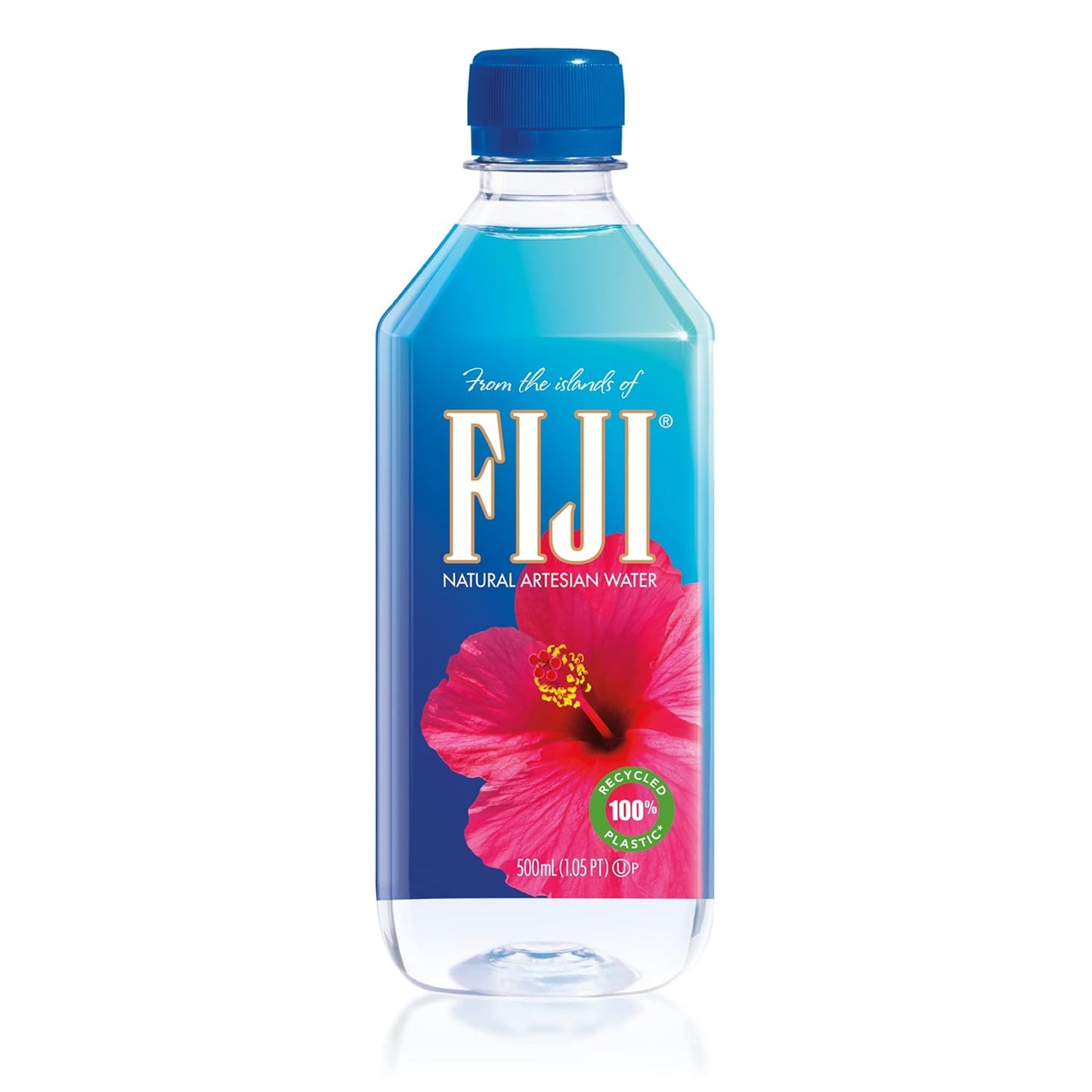 FIJI Natural Mineral Water 500 ml Bottle – Premium Imported Artesian Water from Fiji Islands, Low Sodium, Naturally Filtered Through Volcanic Rock